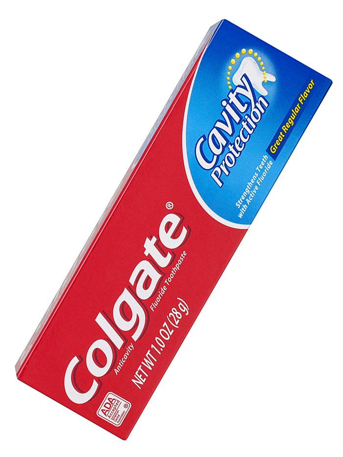 9338 - Colgate Toothpaste, Cavity Protection - 1 oz. - Box:  - Loc: H0