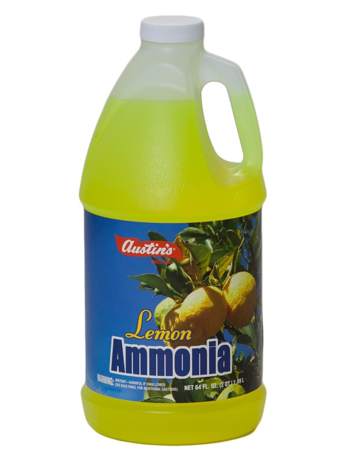 8125 - Ammonia Lemon - 64 fl. oz. (Case of 8) - Box:  - Loc: B1