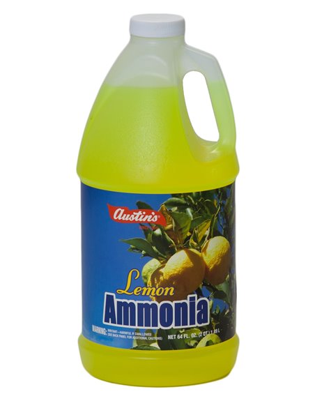 8125 - Ammonia Lemon - 64 fl. oz. (Case of 8) - Box:  - Loc: B1