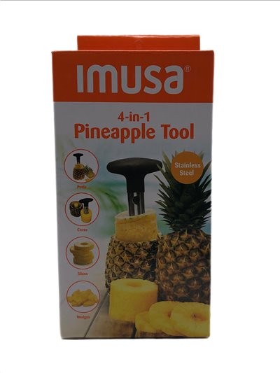 28635 - Imusa Stainless Steel 4-in-1 Pineaple Tool - Box:  - Loc: J12