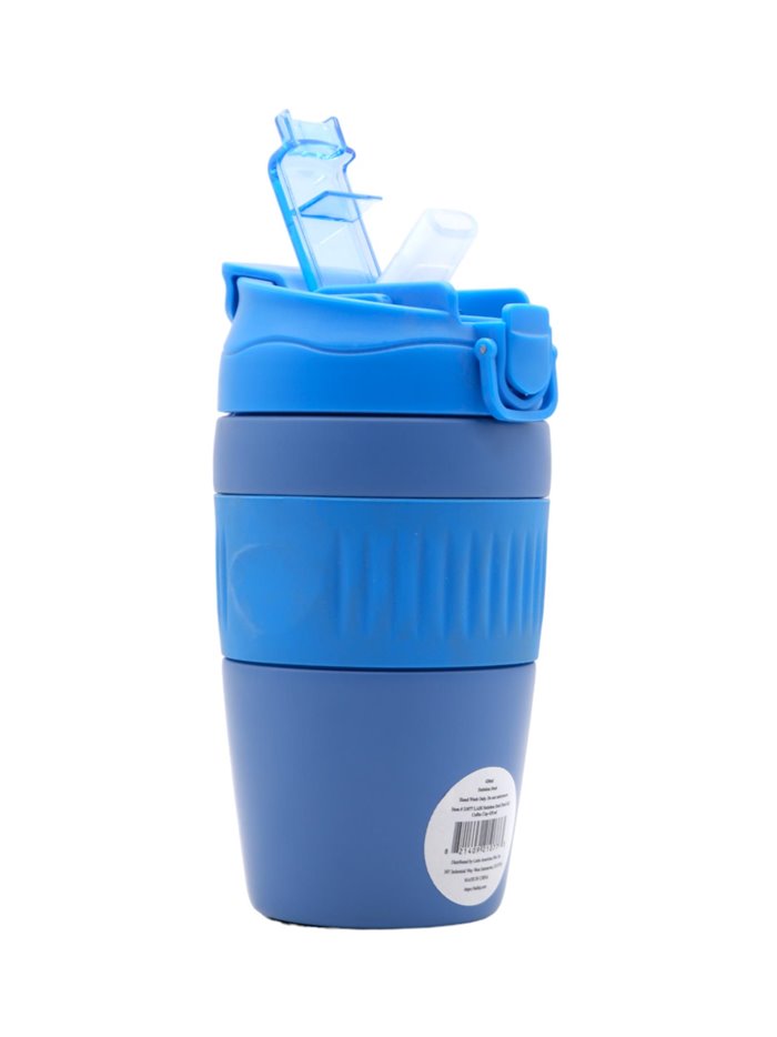 28636 - Ladi Stainless Steel Coffee Cups. Blue - 420 Ml - Box:  - Loc: 