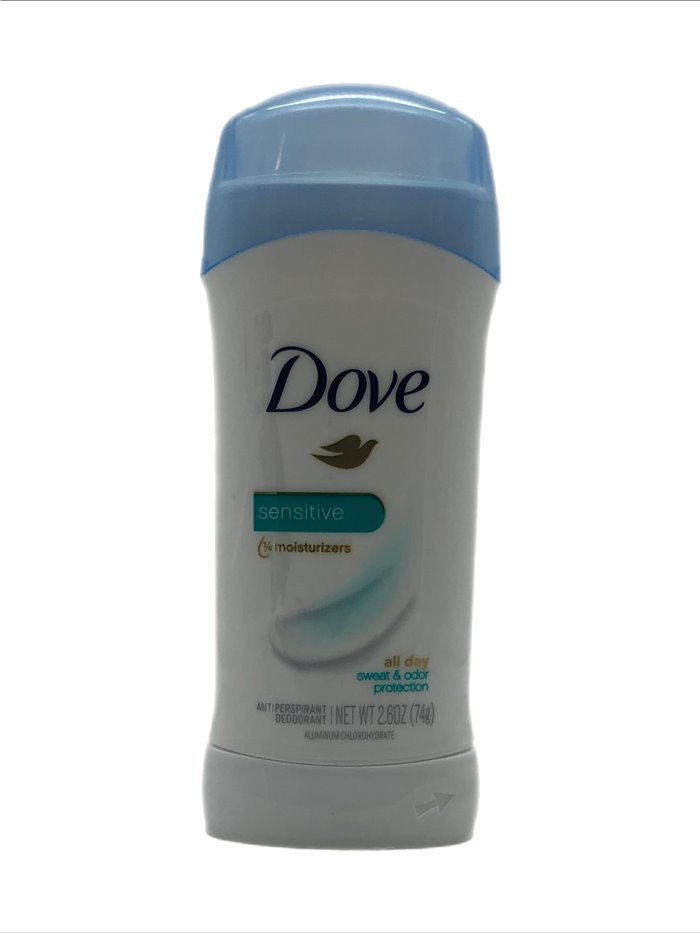 28655 - Dove Deodorant, Sensitive Skin - 2.6 oz. - Box:  - Loc: K8