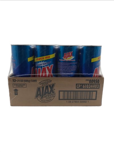 28666 - Ajax Powder With Bleach - 21 oz. (Case of 12) - Box:  - Loc: D7