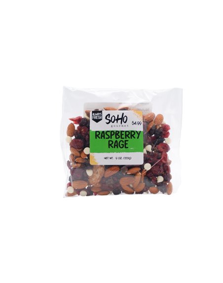 28670 - Soho Rasberry Rage Snack Mix - 9 oz. - Box:  - Loc: C.J.1