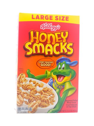 30189 - Kellogg's Smacks- 15.3  oz. (Case of 8) - Box:  - Loc: E1