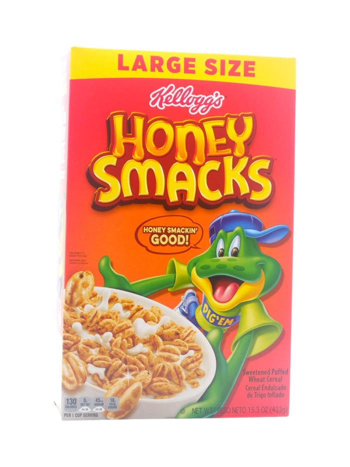 30189 - Kellogg's Smacks- 15.3  oz. (Case of 8) - Box:  - Loc: E1