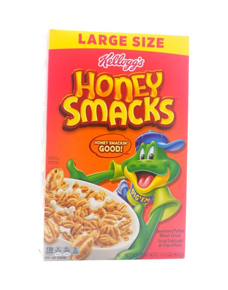30189 - Kellogg's Smacks- 15.3  oz. (Case of 8) - Box:  - Loc: E1