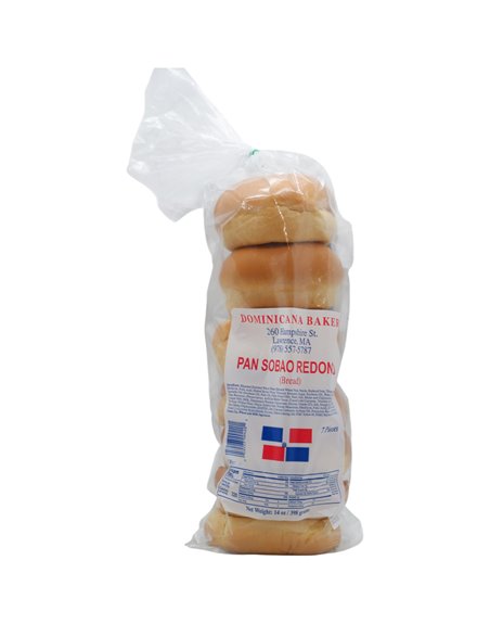 34423 - Dominican Bakery Pan Sobao Redondo - 12oz. (Case of 12) - Box:  - Loc: N8