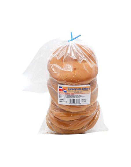 34424 - Dominican Bakery Galletas Con Ajonjolí - 6oz. (Case of 10) - Box:  - Loc: N8