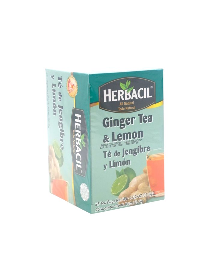 34430 - Herbacil Jengibre W/ Limón Tea - 25 Bags - Box:  - Loc: M1