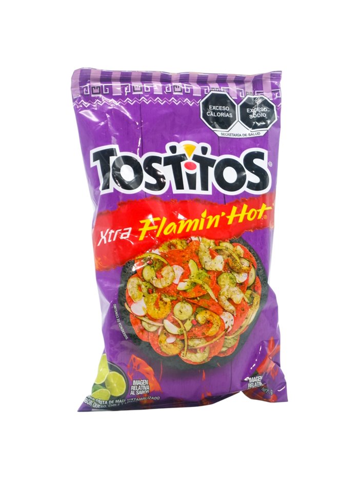 34431 - Tostitos Xtra Flaming Hot 175g - Box:  - Loc: O3