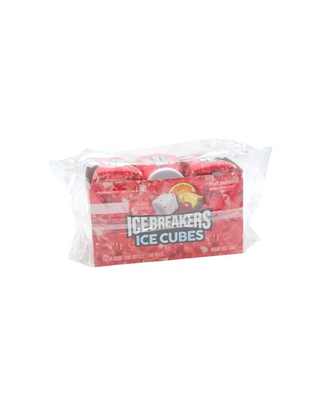 34440 - Ice Breakers Ice Cubes. Fruit Punch - 6ct/40Pcs. - Box:  - Loc: N2