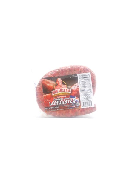 34479 - Don Arsnio. Longaniza - 9 oz. (Case of 20) - Box:  - Loc: NV-13