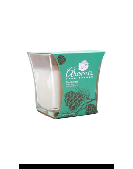 30247 - Aroma Candle Pine Forest- 6/11 oz. (Case Of 6). 2457 - Box:  - Loc: H13