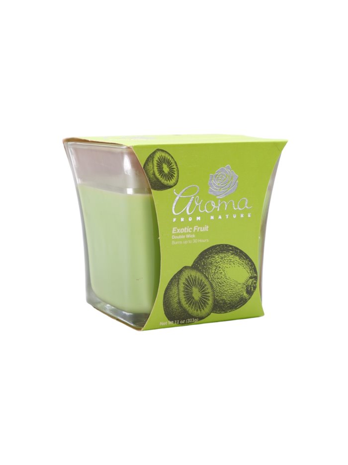 30251 - Aroma Candle Exotic Fruit- 6/11 oz. (Case Of 6). 2463 - Box:  - Loc: H13