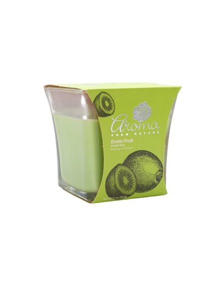 30251 - Aroma Candle Exotic Fruit- 6/11 oz. (Case Of 6). 2463 - Box:  - Loc: H13