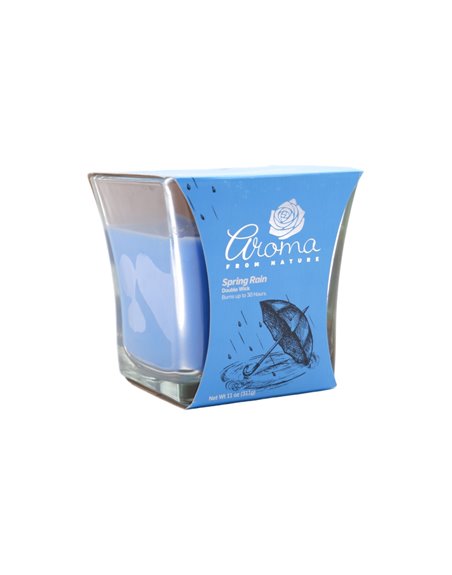 30257 - Aroma Candle Sping Rain,- 6/11 oz. (Case Of 6). 2469 - Box:  - Loc: H13