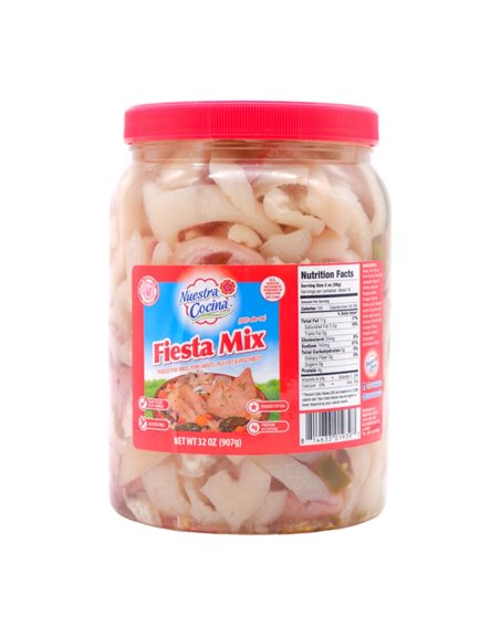 30285 - Nestra Cocina Fiesta Mix. 6/32oz - Box:  - Loc: D0