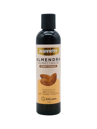 34551 - Jennette. Aceite De Almendras ( Almond Oil ) Humectante Corporal - 8 fl. oz. - Box:  - Loc: O3