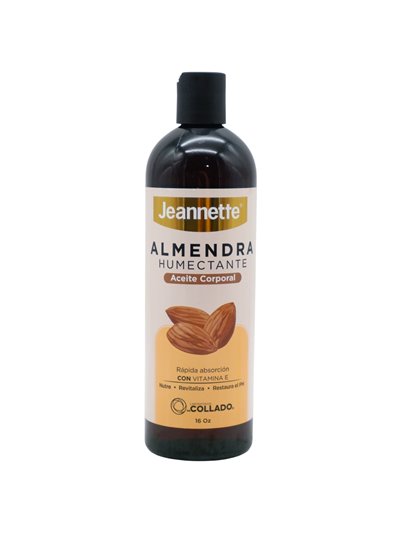 34554 - Jennette. Aceite De Almendras ( Almond Oil ) Con Vitamina E - 16 fl. oz. - Box:  - Loc: O3