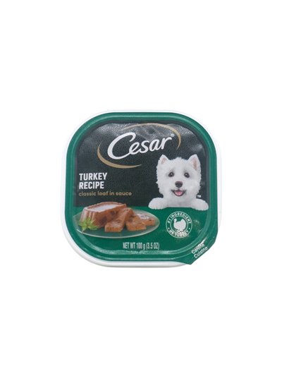 34590 - Cesar Turkey - 3.5 oz. (24 Cans) - Box:  - Loc: E12