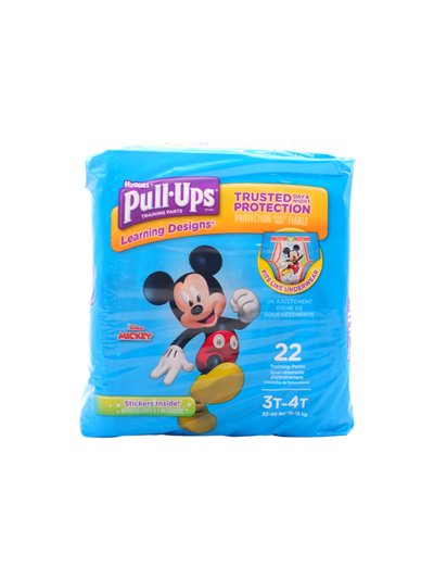 30338 - Huggies Boy Diapers Pull-Ups - Size 3T-4T. (Case of 4/22s) - Box:  - Loc: L8