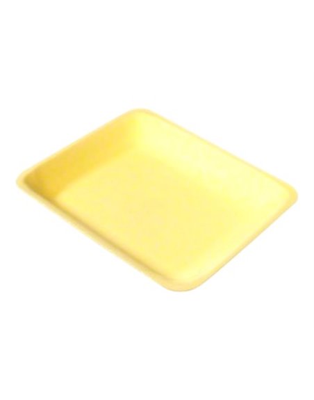 30346 - 8P Yellow Foam Tray - 200ct - Box:  - Loc: 