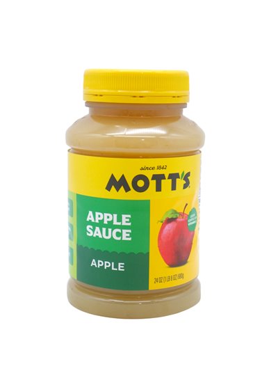 34648 - Mott's Apple Sauce - 24 fl. oz. (12 Pack) - Box:  - Loc: F11