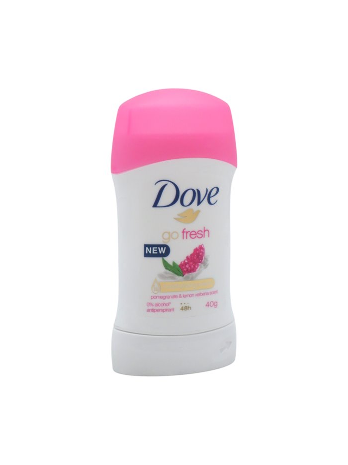 34695 - Dove Deodorant, Go Fresh (Pomegranate/Lemon Verbena Scent) - 40g. - Box:  - Loc: K8