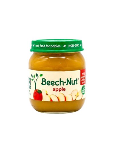 34848 - Beech-Nut Fruities. Apple Sauce. 4 oz. (Case of 10) - Box:  - Loc: 