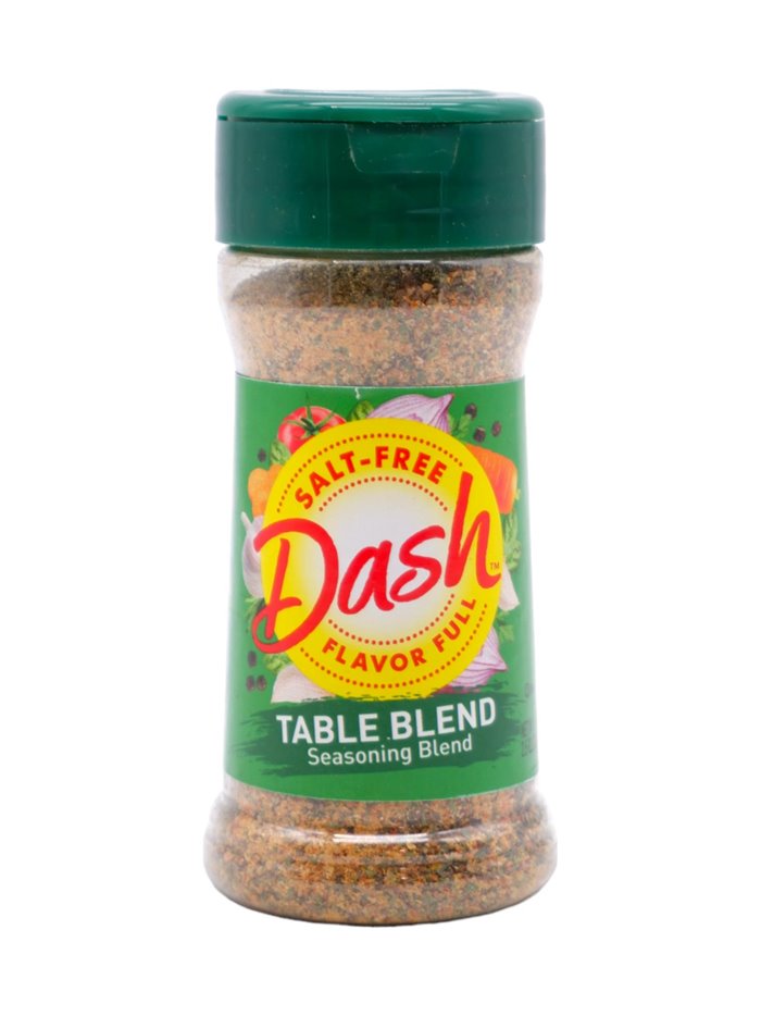 30432 - Mr. Dash Table Blend Seasoning (Salt Free) - 2.5 (71g) oz. (Pack of 8) - Box:  - Loc: S10