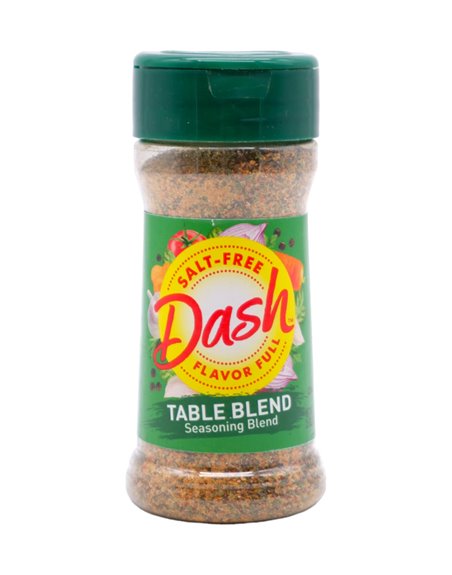 30432 - Mr. Dash Table Blend Seasoning (Salt Free) - 2.5 (71g) oz. (Pack of 8) - Box:  - Loc: S10