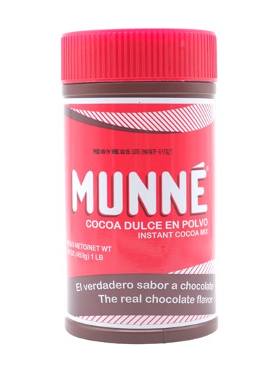 30456 - Munne Instant Chocolate Powder - 16 oz.Pomo - Box:  - Loc: C.J.2