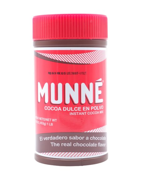 30456 - Munne Instant Chocolate Powder - 16 oz.Pomo - Box:  - Loc: C.J.2
