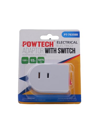 30464 - Adapter W/Switch (PT-7836BB ) - Box:  - Loc: 41M