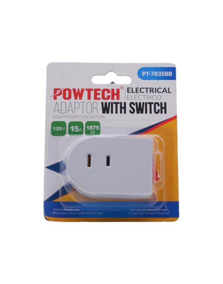 30464 - Adapter W/Switch (PT-7836BB ) - Box:  - Loc: 41M