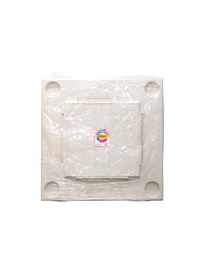 30479 - Domino Plastic Table - Box:  - Loc: ALM