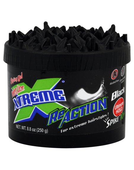 3086 - Xtreme Gel Reaction, Black - 8.8 oz. - Box:  - Loc: K11