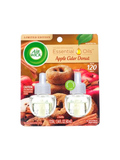 30515 - Air Wick Essential Oils Refill, Apple Cider Donut - 2ct/20ml. (Case Of 6) - Box:  - Loc: I7