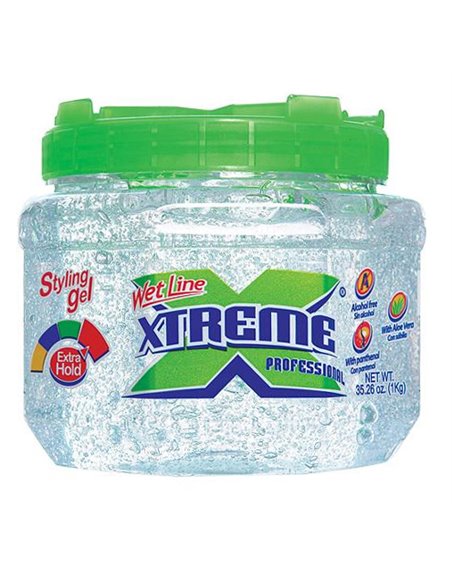 3211 - Xtreme Styling Gel, Clear - 35.26 oz. - Box:  - Loc: K11
