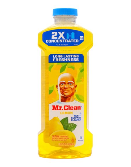 30552 - Mr. Clean Lemon/Fresh, 9/23 fl. oz. (Case Of 9) - Box:  - Loc: I4