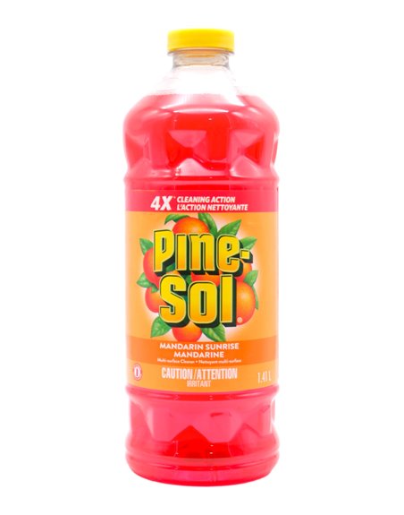 30618 - Pine-Sol Multi-Surface Cleaner, Madarin - 48 fl. oz. (Case of 8) 01480 - Box:  - Loc: B1