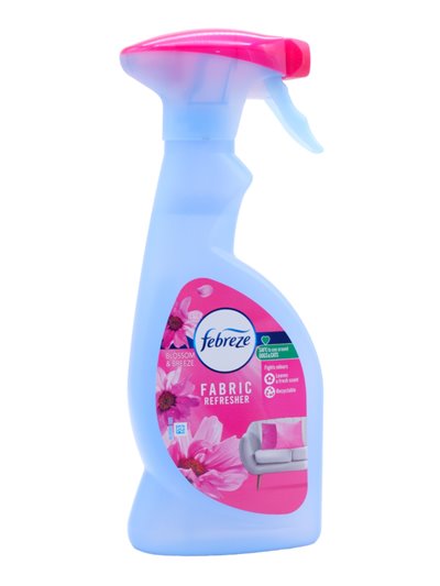 30633 - Febreze Fabric ReFresh, Blossom + Breeze. - 375ml. (Case of 12) - Box:  - Loc: 