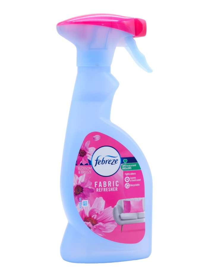 30633 - Febreze Fabric ReFresh, Blossom + Breeze. - 375ml. (Case of 12) - Box:  - Loc: 
