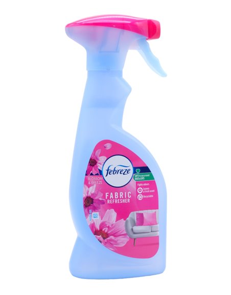 30633 - Febreze Fabric ReFresh, Blossom + Breeze. - 375ml. (Case of 12) - Box:  - Loc: 