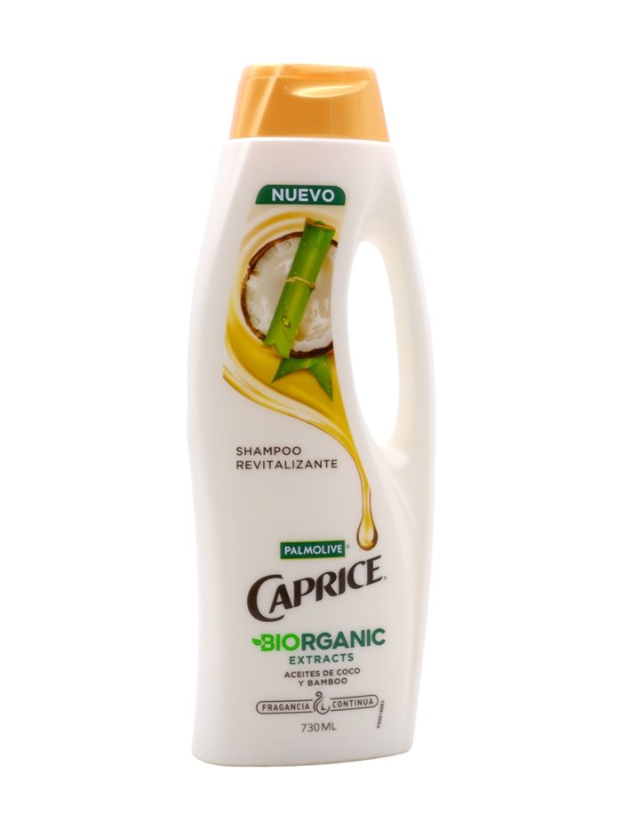 30648 - Caprice Shampoo Revitalizante. Biorganic (Aceite de Coco/Bamboo) - 730ml. (Case Of 12) - Box:  - Loc: 31M