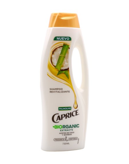 30648 - Caprice Shampoo Revitalizante. Biorganic (Aceite de Coco/Bamboo) - 730ml. (Case Of 12) - Box:  - Loc: 31M