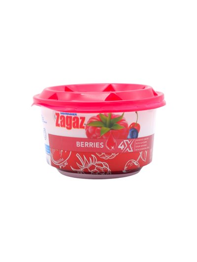 30652 - Zagaz 4X LavaPlatos. Berries (Red/Rojo) - 400g. (Case Of 16) - Box:  - Loc: 