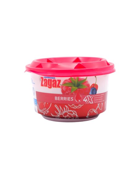 30652 - Zagaz 4X LavaPlatos. Berries (Red/Rojo) - 400g. (Case Of 16) - Box:  - Loc: 