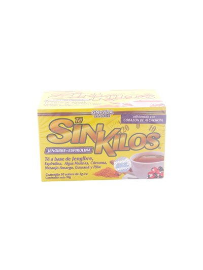 30748 - Te Sin Kilos Jengibre + Espirulina 90 g - Box:  - Loc: M1